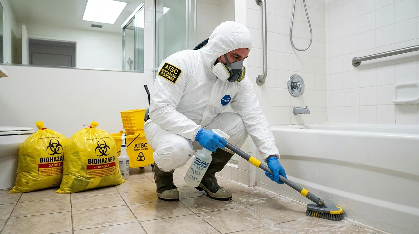 Decontamination equipment deployed for Blood Cleanup in San Jose